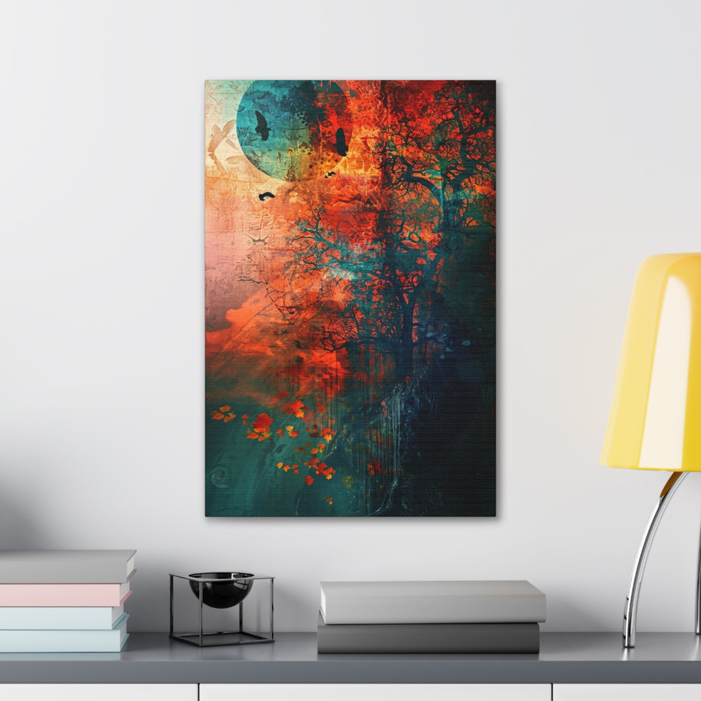 Ethereal Nocturne - Abstract Harmony Canvas