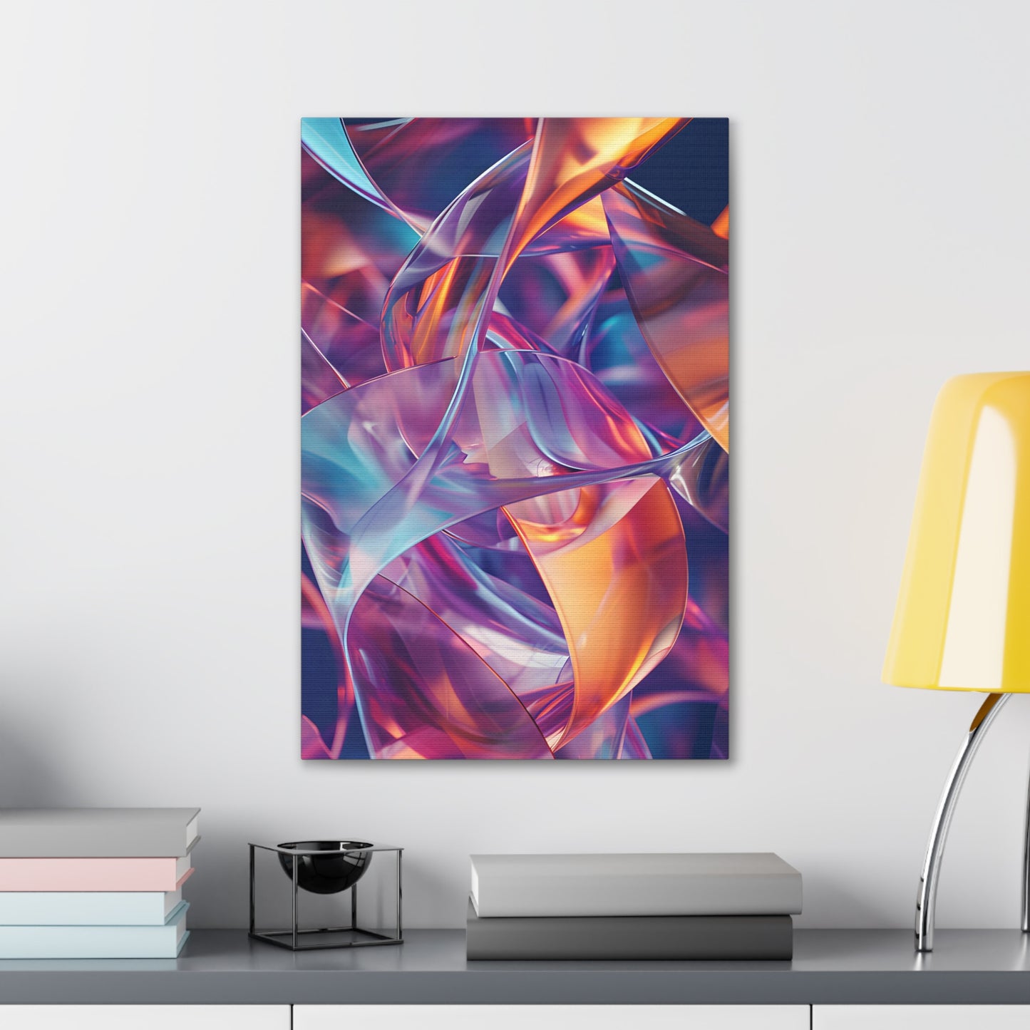 Loving Geometry: Harmonious Abstractions - Canvas