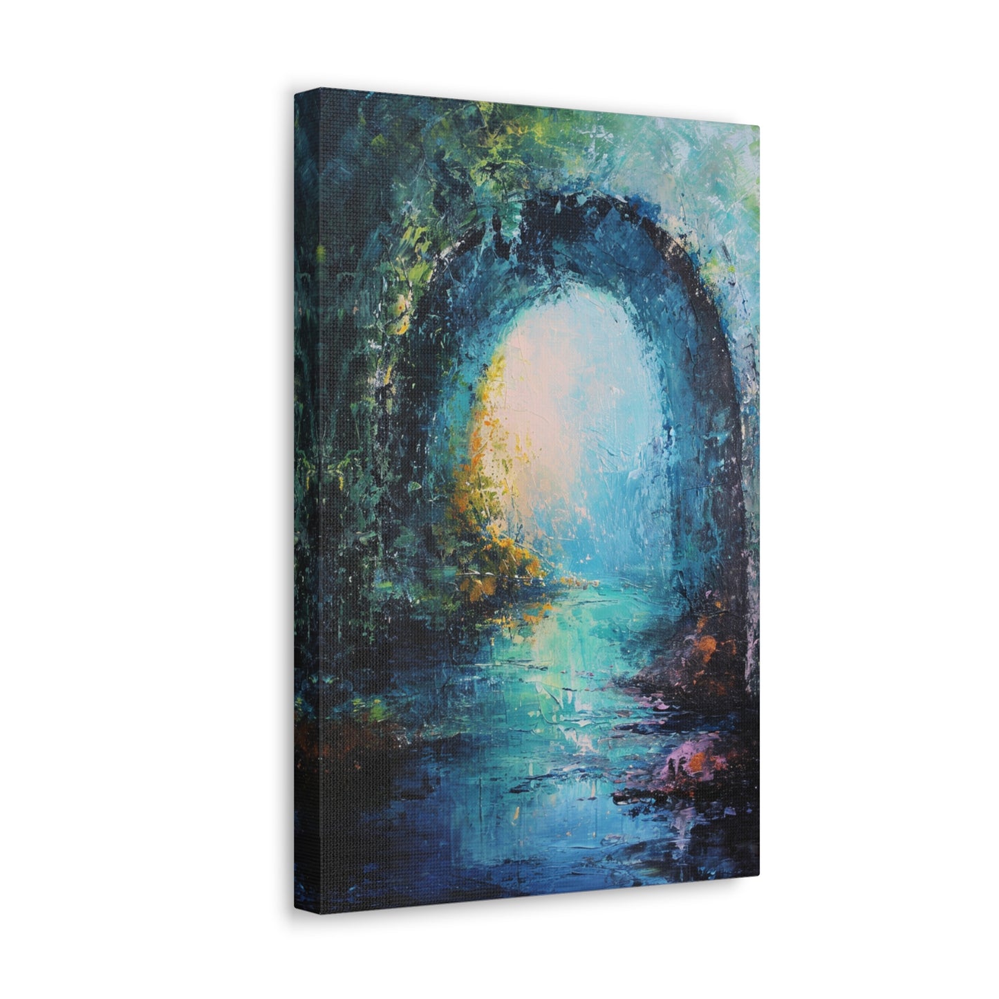 Floral Dreamscape - Abstract Harmony Canvas