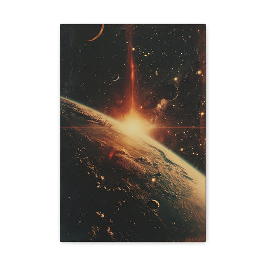 Stellar Horizon - Celestial Dreams Canvas