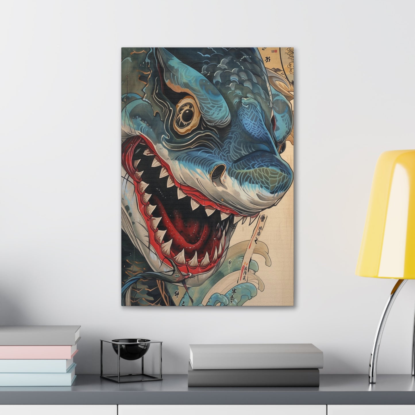 Hannya's Depths - Ukiyo-e Canvas