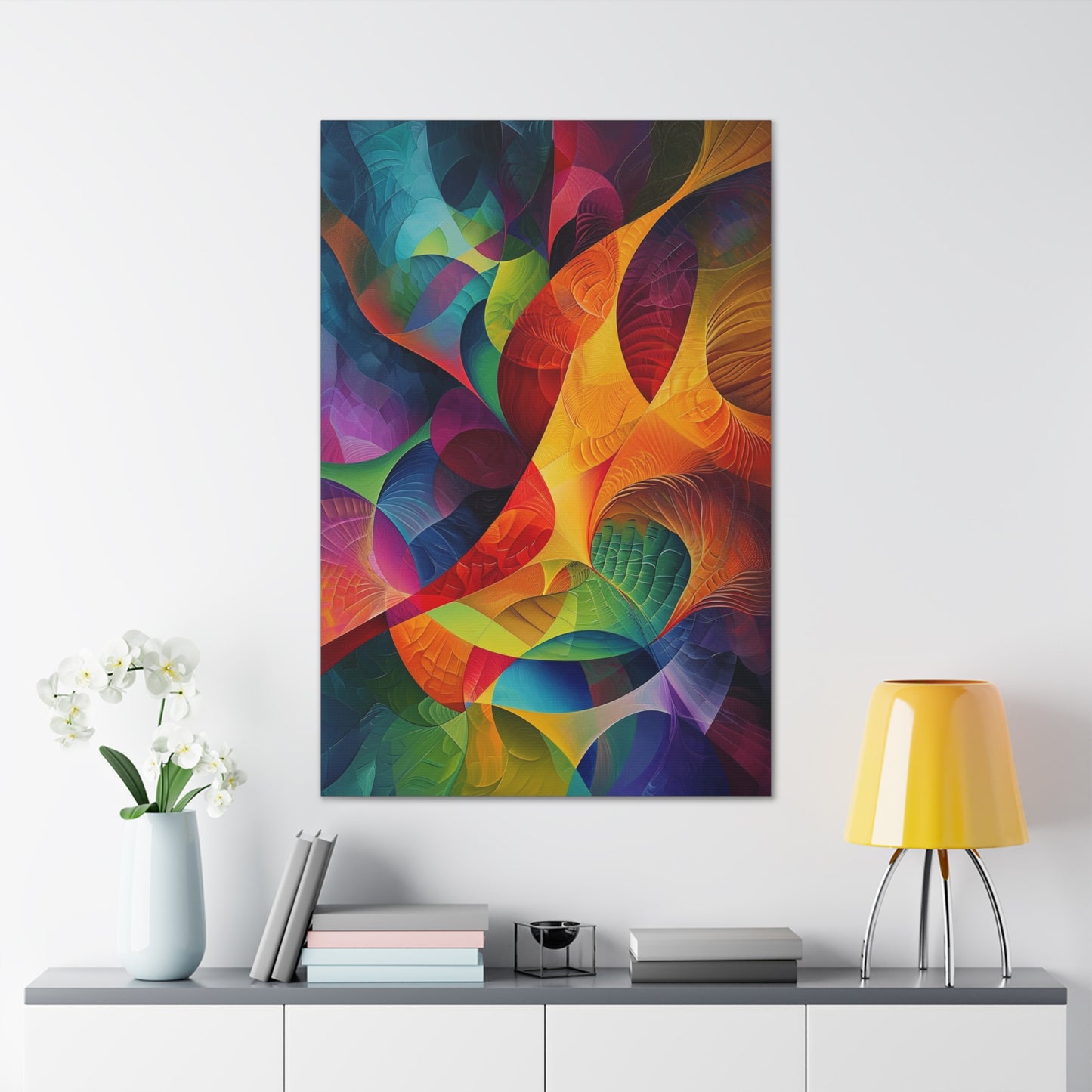 Kaleidoscopic Reverie - Abstract Harmony Canvas