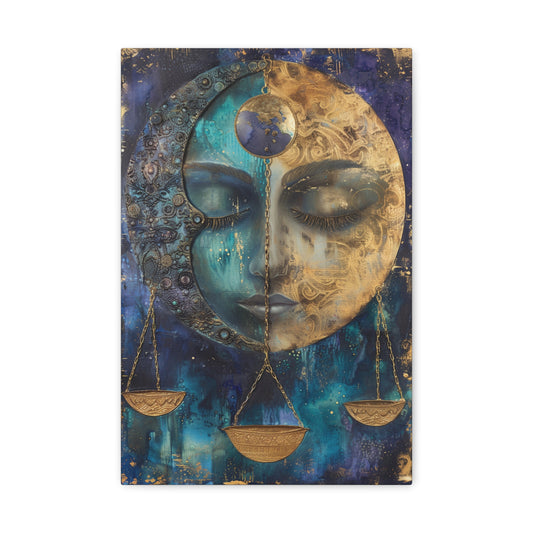 Astral Diplomat - Zodiac Whispers Canvas