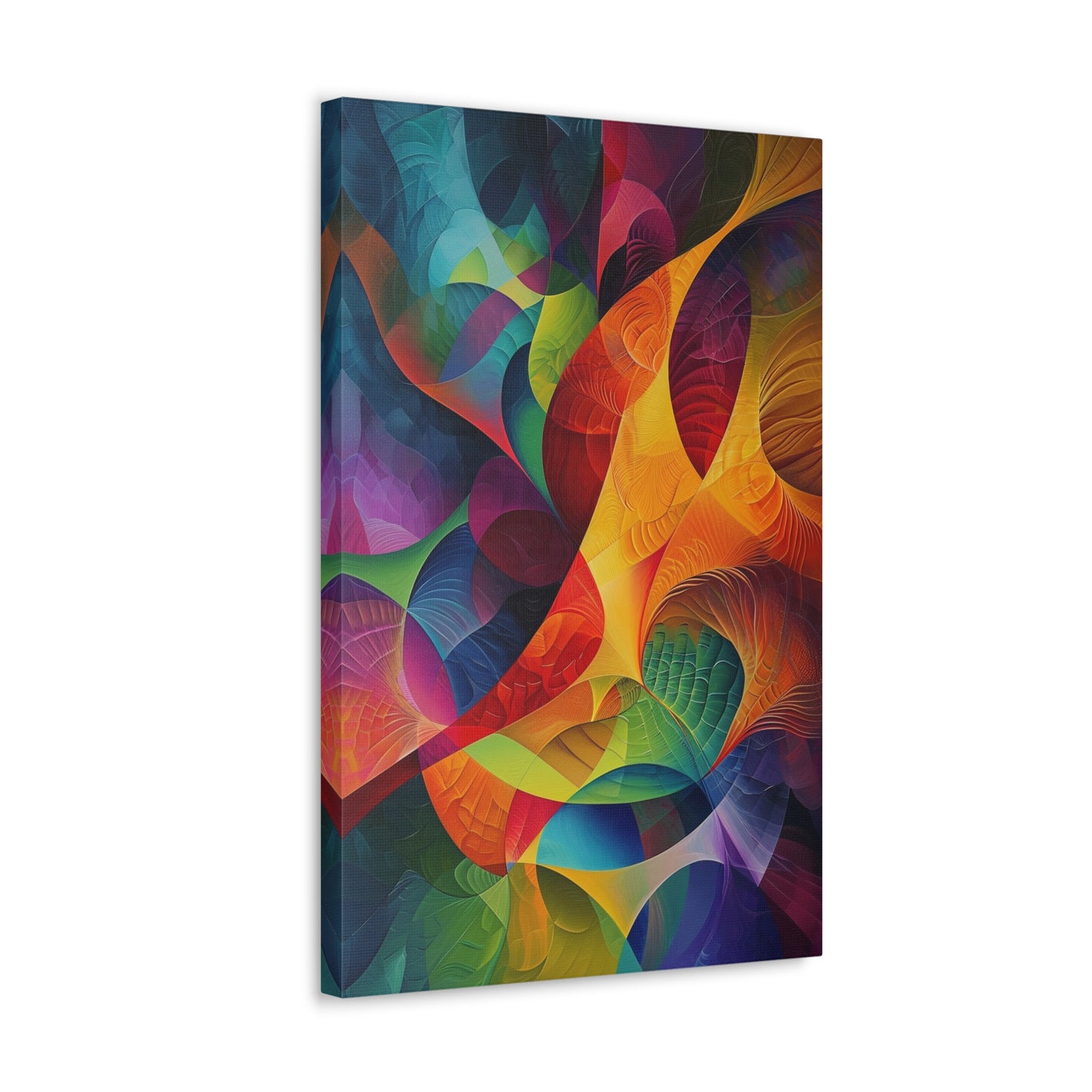 Kaleidoscopic Reverie - Abstract Harmony Canvas