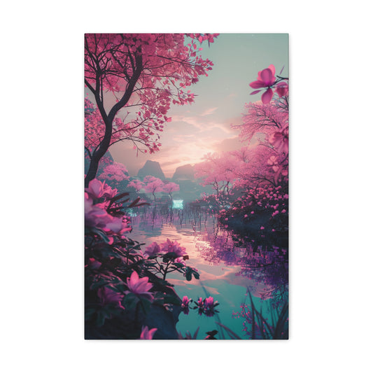 Enchanted Echoes - Celestial Dreams Canvas