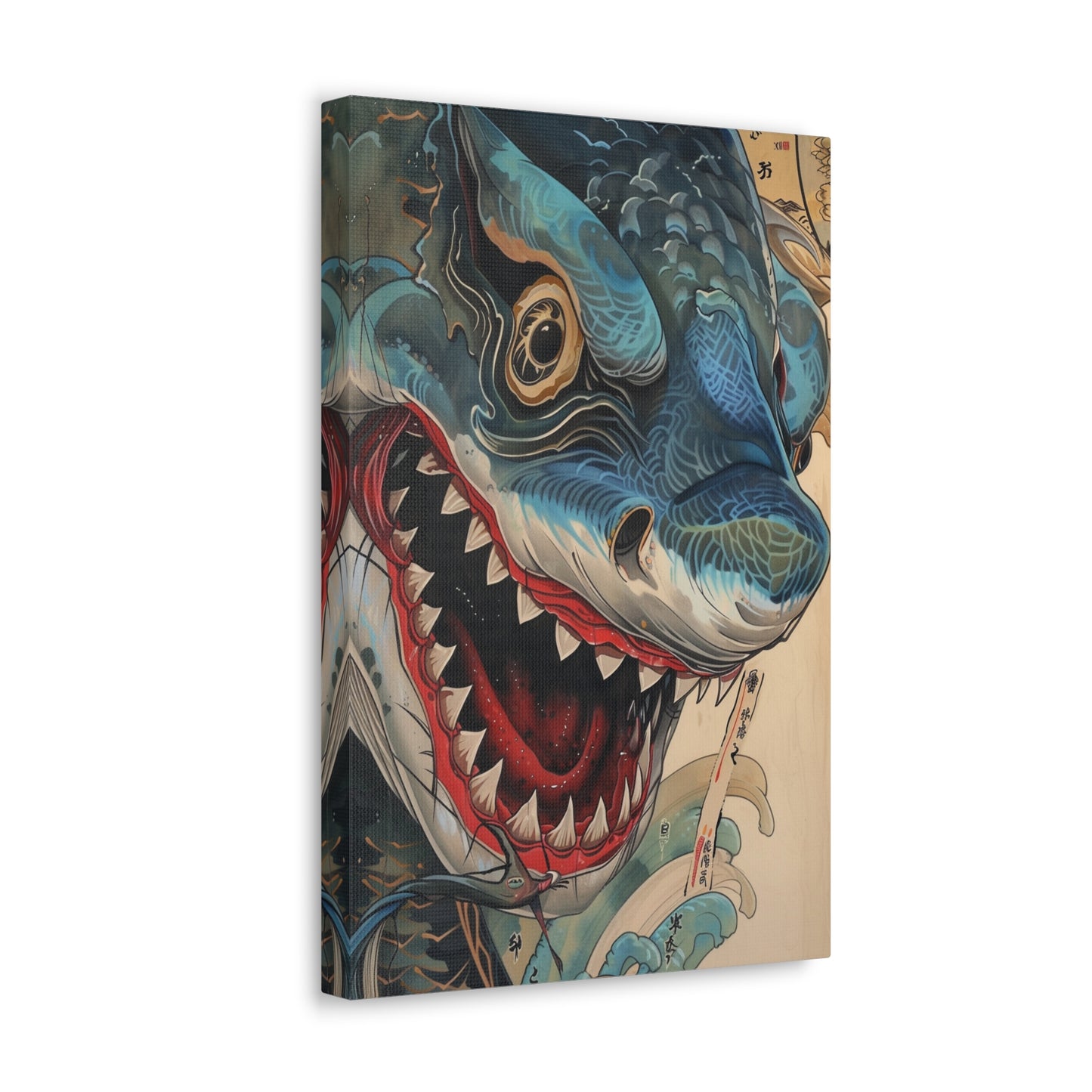 Hannya's Depths - Ukiyo-e Canvas