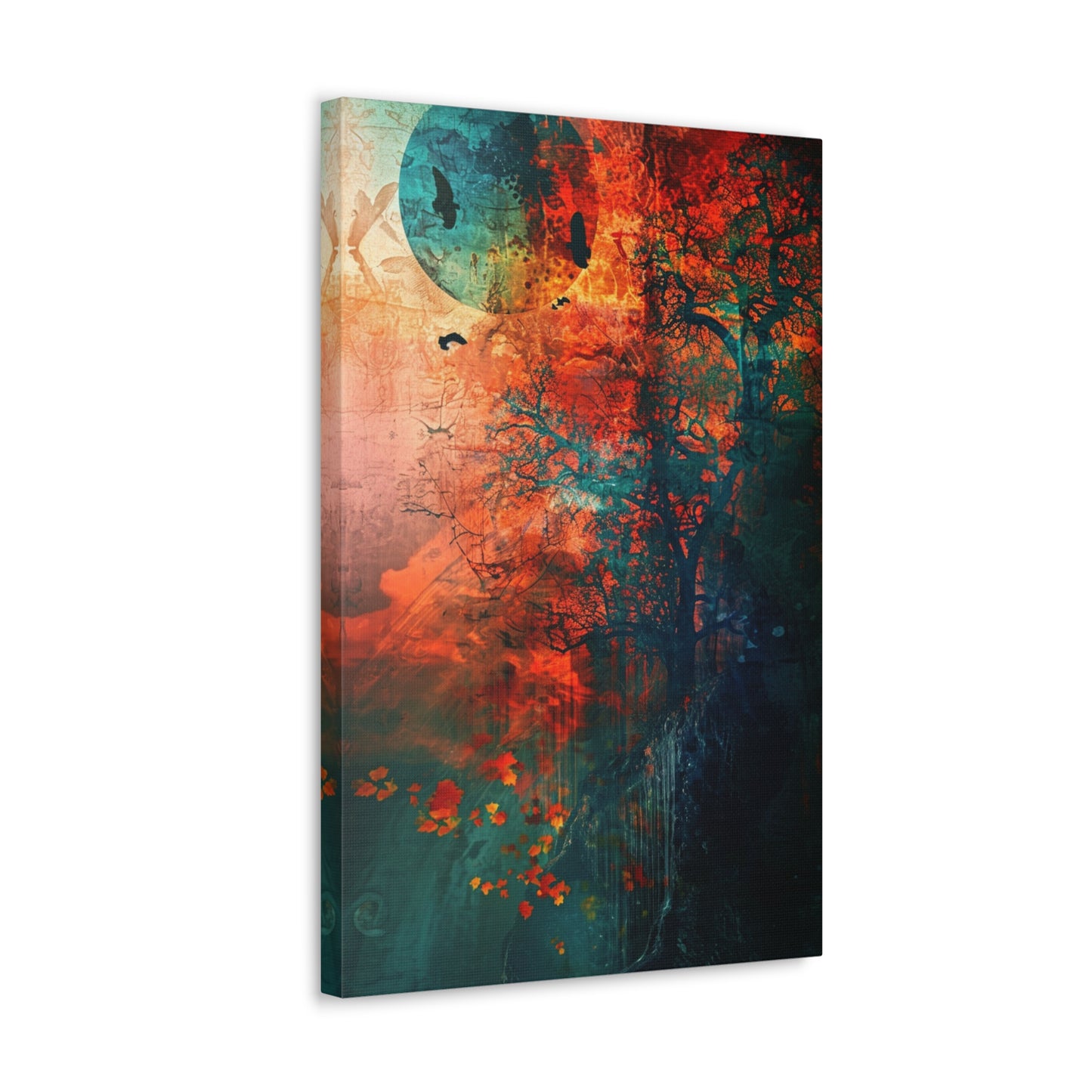 Ethereal Nocturne - Abstract Harmony Canvas