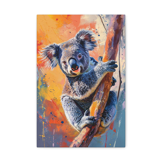 Koala Whispers - Creatures of the Earth Canvas