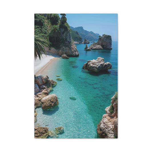 Coastal Bliss: Sandy Shores - Gaia Canvas