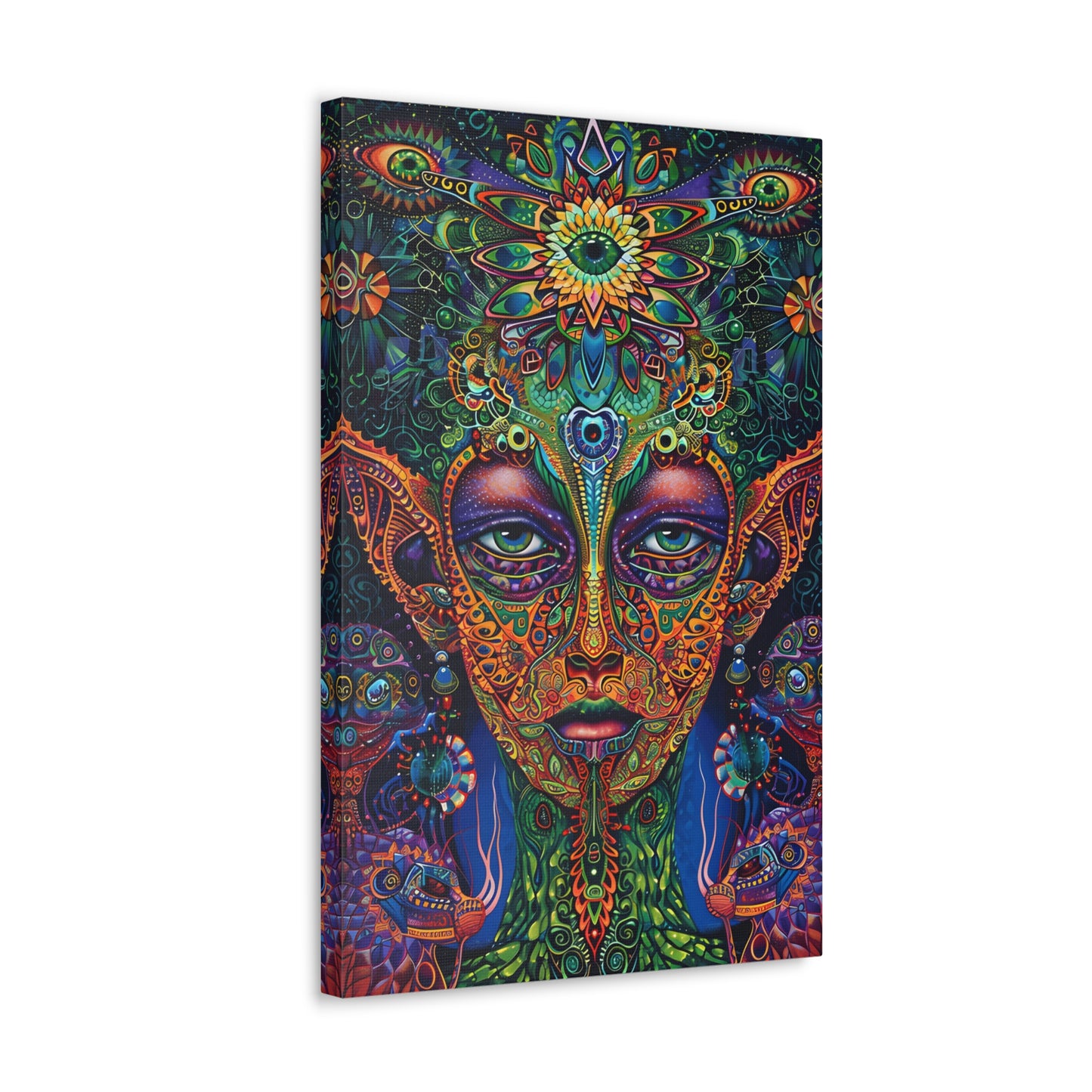 Mystic Voyage: Psychedelic Dreamscape - Psychedelica Canvas