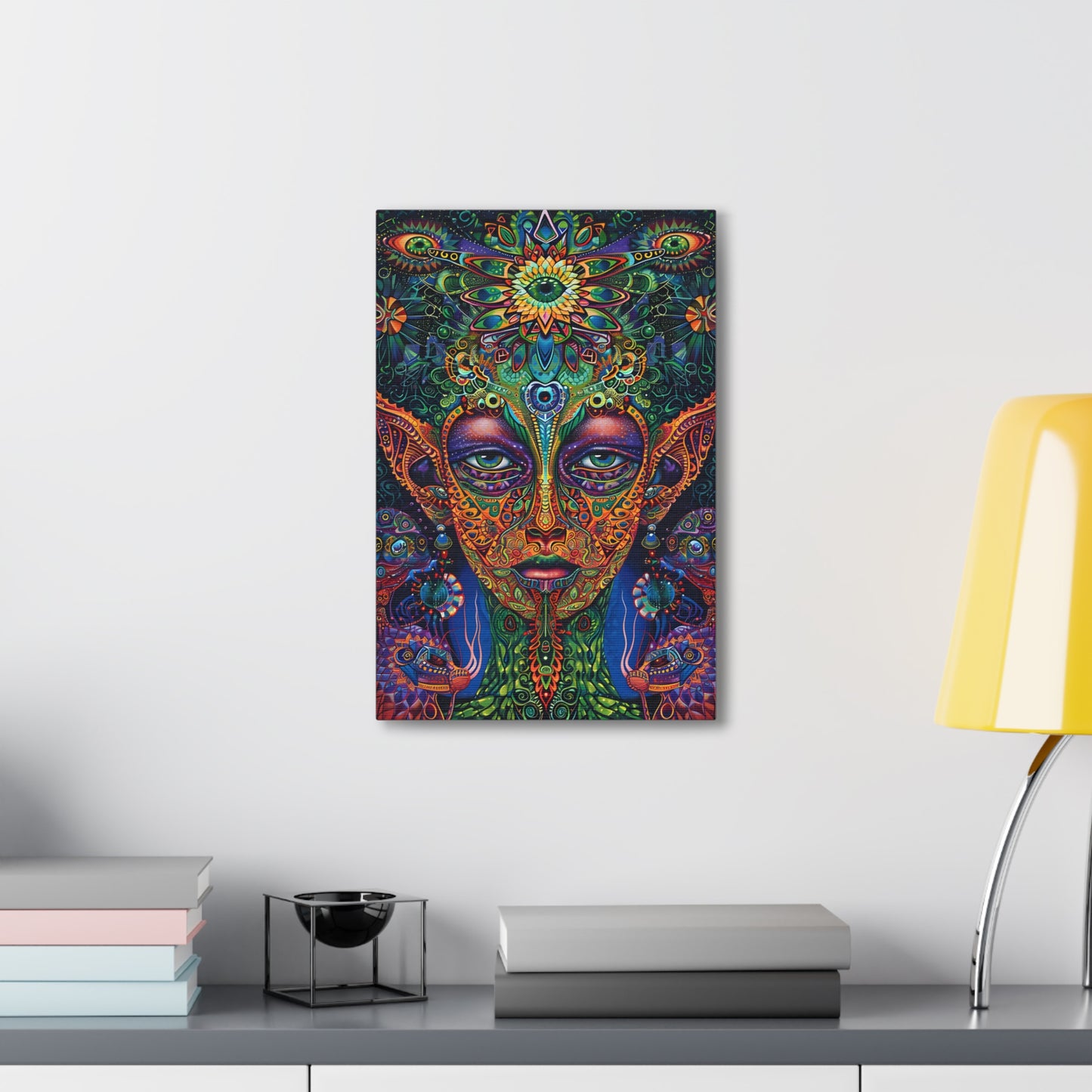 Mystic Voyage: Psychedelic Dreamscape - Psychedelica Canvas