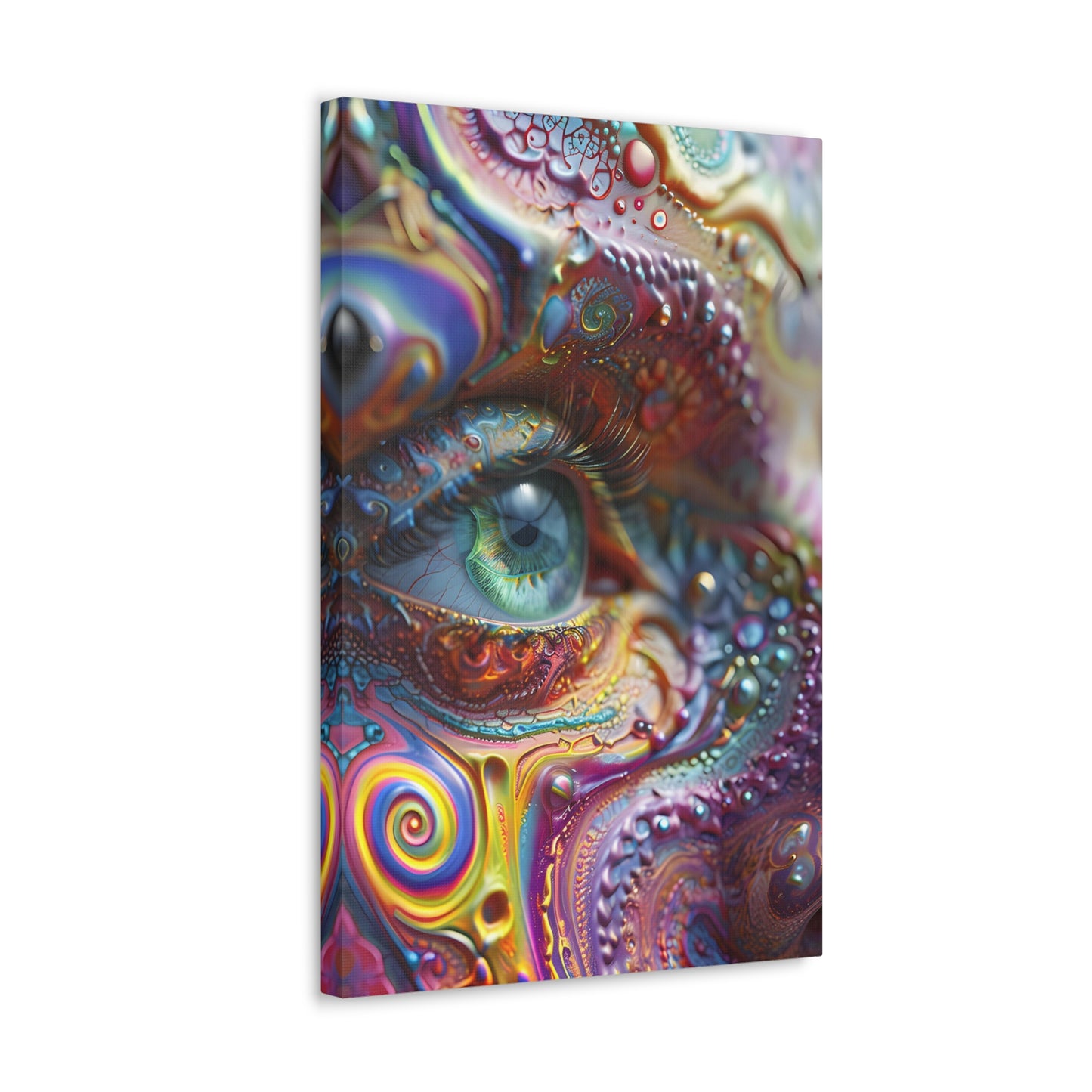 Psychedelic Odyssey: A Journey Through Inner Realms - Psychedelica Canvas