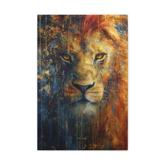 Majestic Sovereign - Zodiac Whispers Canvas