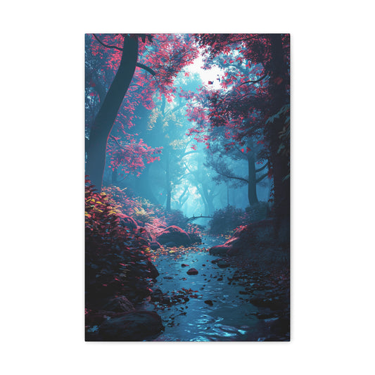 Azure Enchantment - Celestial Dreams Canvas