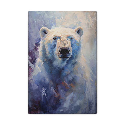 Icebound Majesty - Creatures of the Earth Canvas