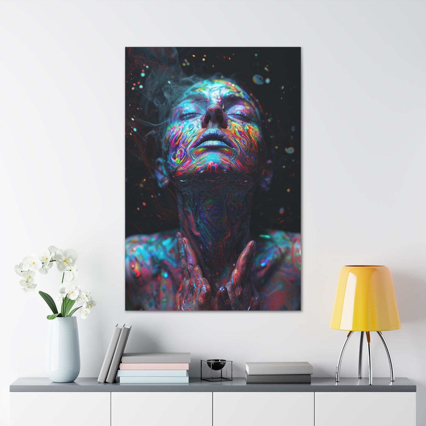 Astral Encounters - Consciousness Echoes Canvas