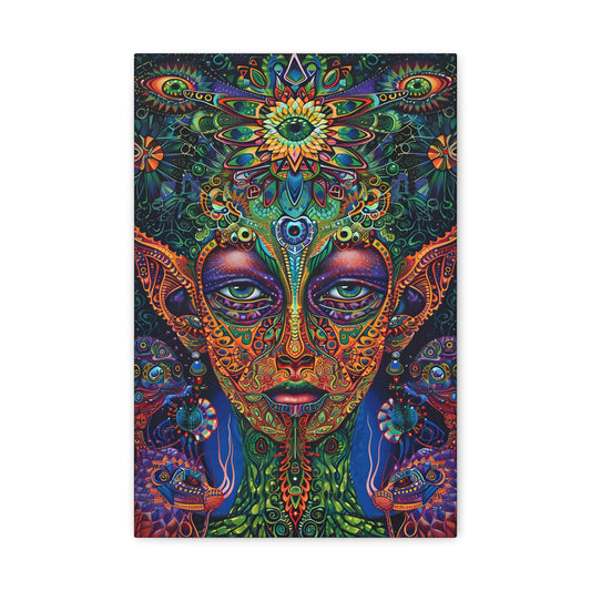 Mystic Voyage: Psychedelic Dreamscape - Psychedelica Canvas