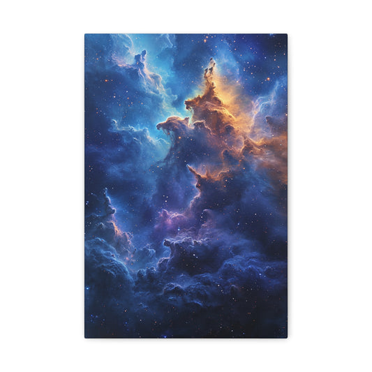 Cosmic Whispers - Celestial Dreams Canvas