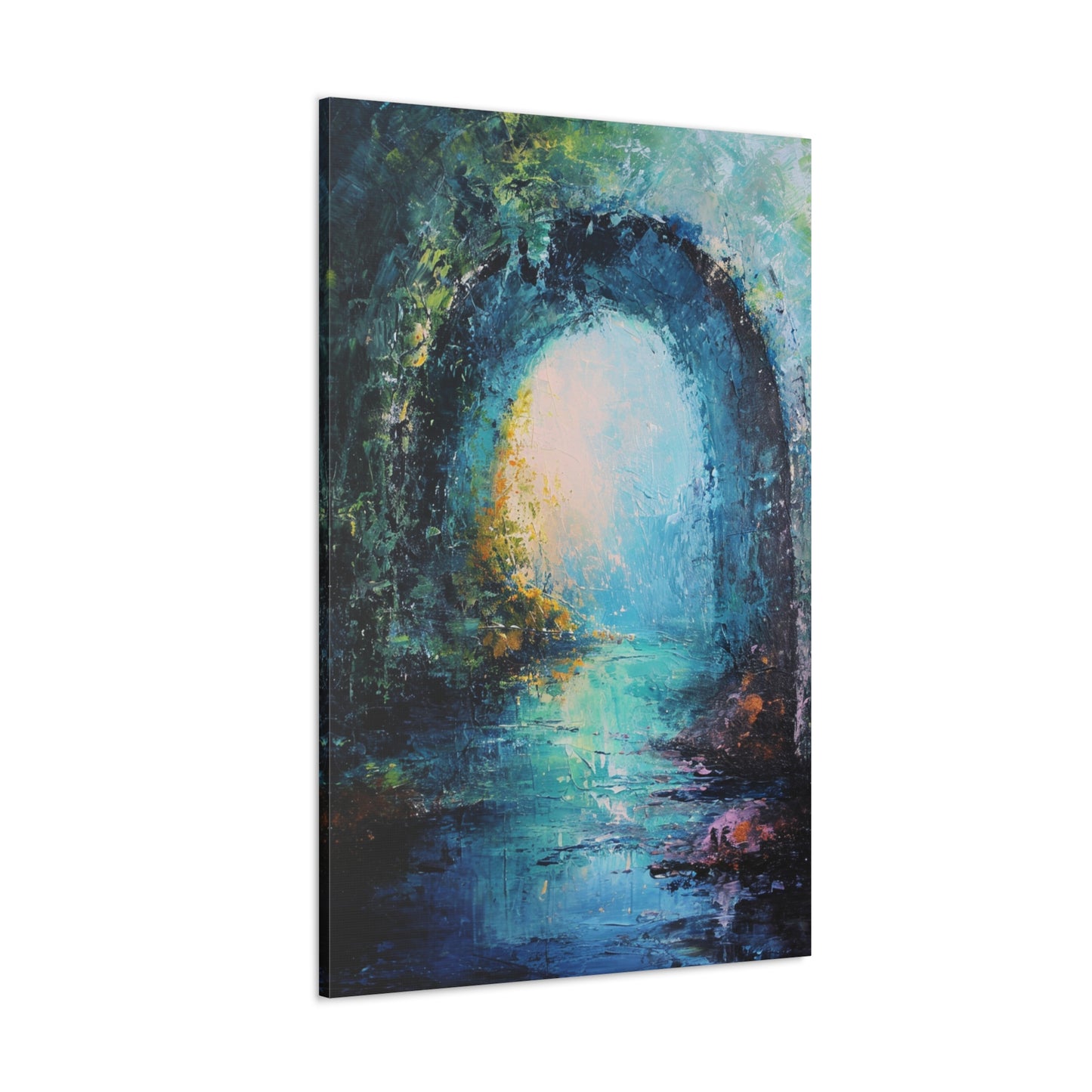 Floral Dreamscape - Abstract Harmony Canvas