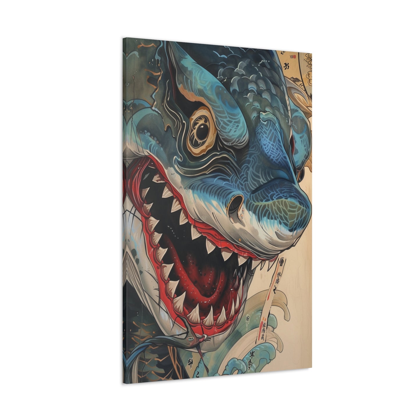 Hannya's Depths - Ukiyo-e Canvas