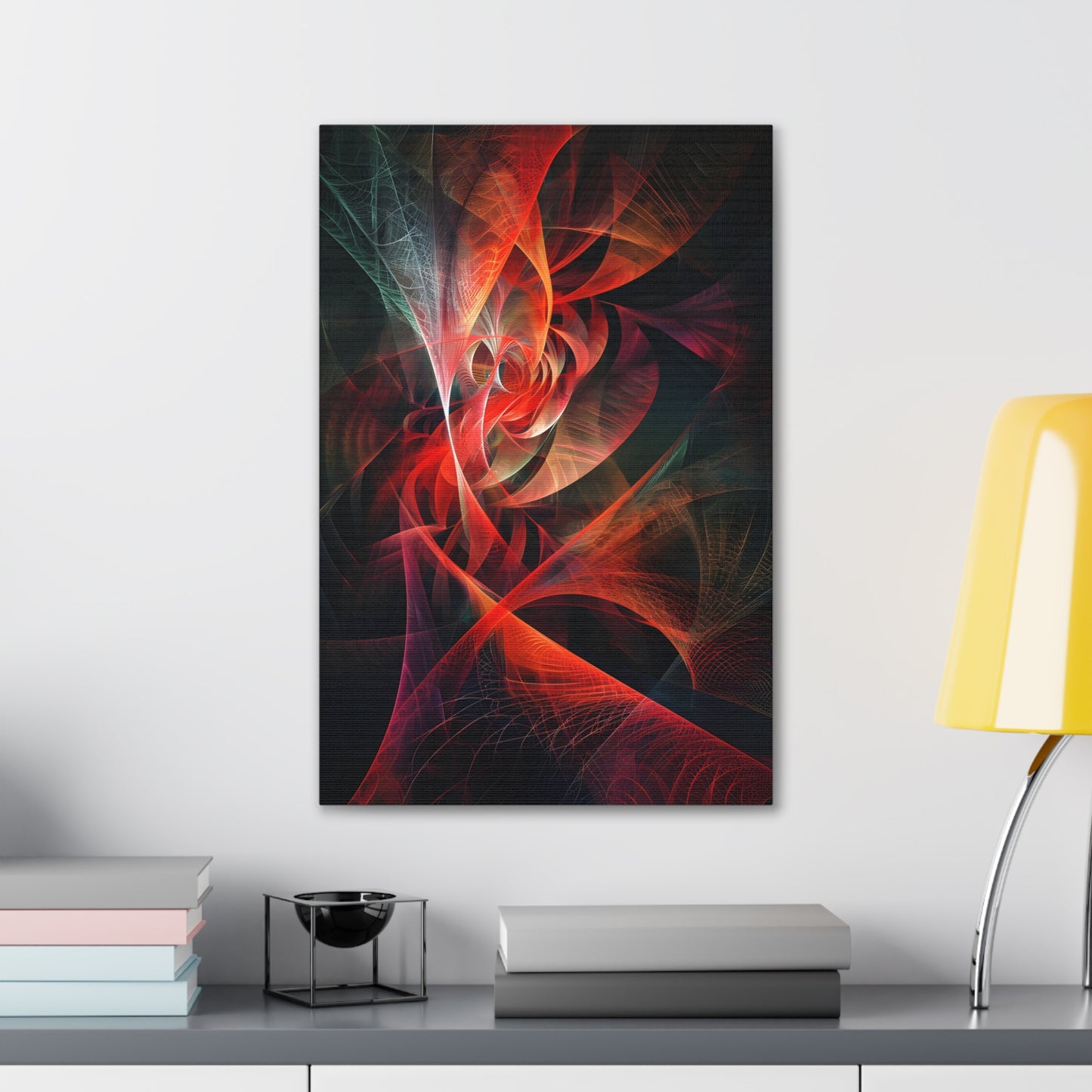 Mystic Dreamscape: Abstract Symbolism - Canvas