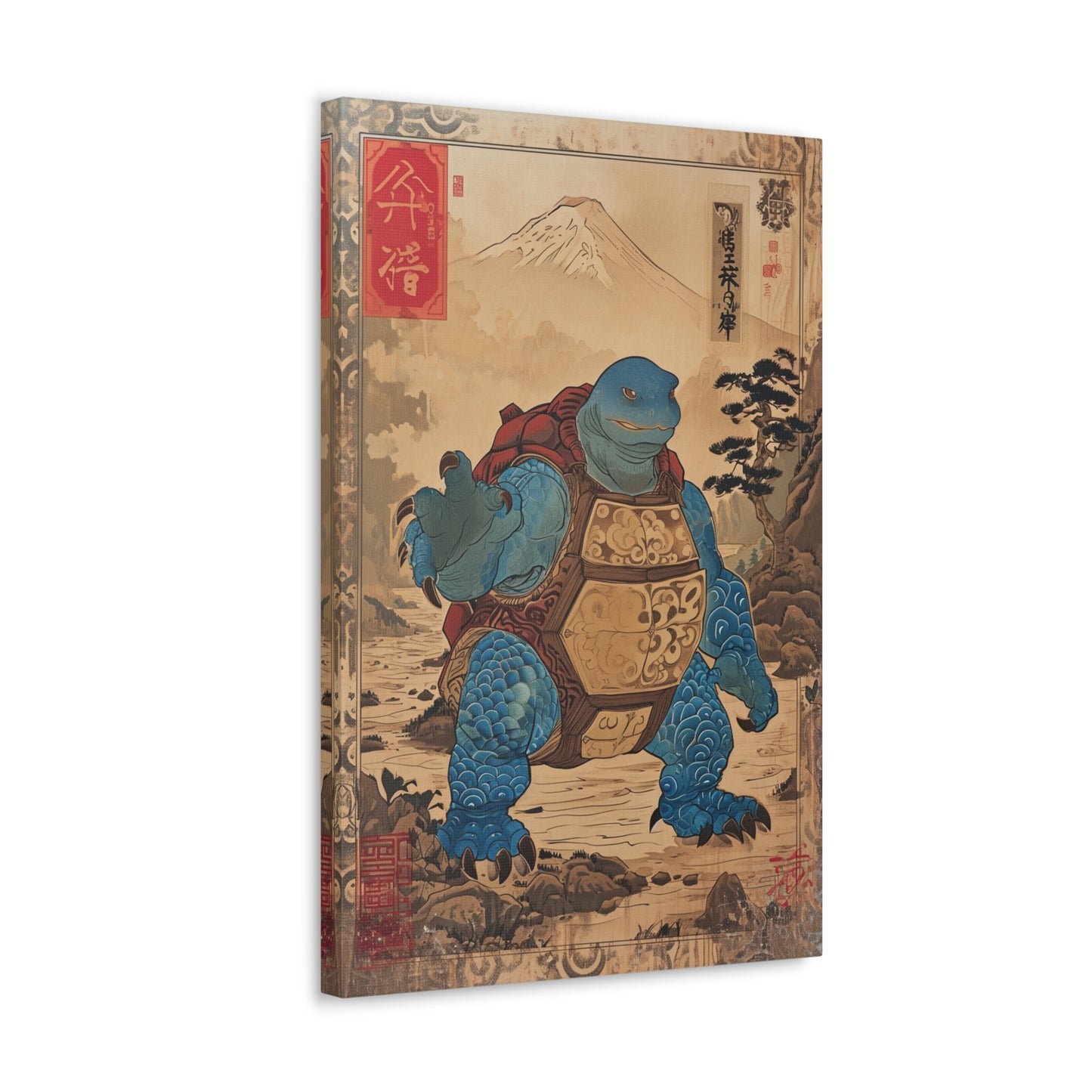 Wisdom's Voyage - Ukiyo-e Canvas