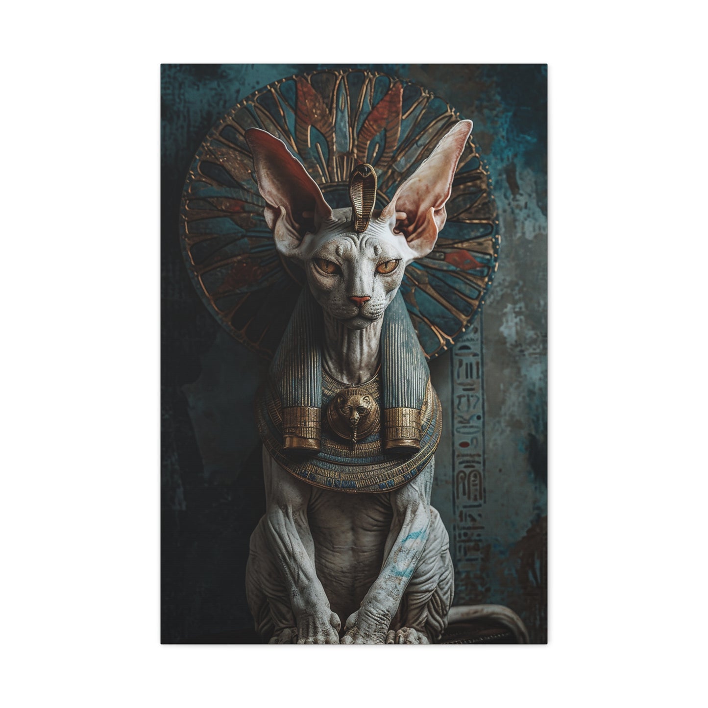 Sphinx's Gaze: Guardian of Ancient Secrets - Creatures from Beyond Canvas