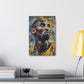 Bryant's Determination: Artistic Portrait in Basketball Brilliance - Athletic Expressions Canvas