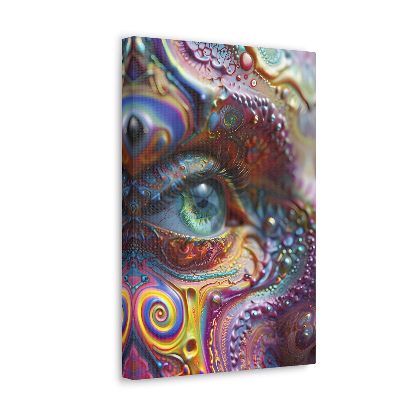 Psychedelic Odyssey: A Journey Through Inner Realms - Psychedelica Canvas