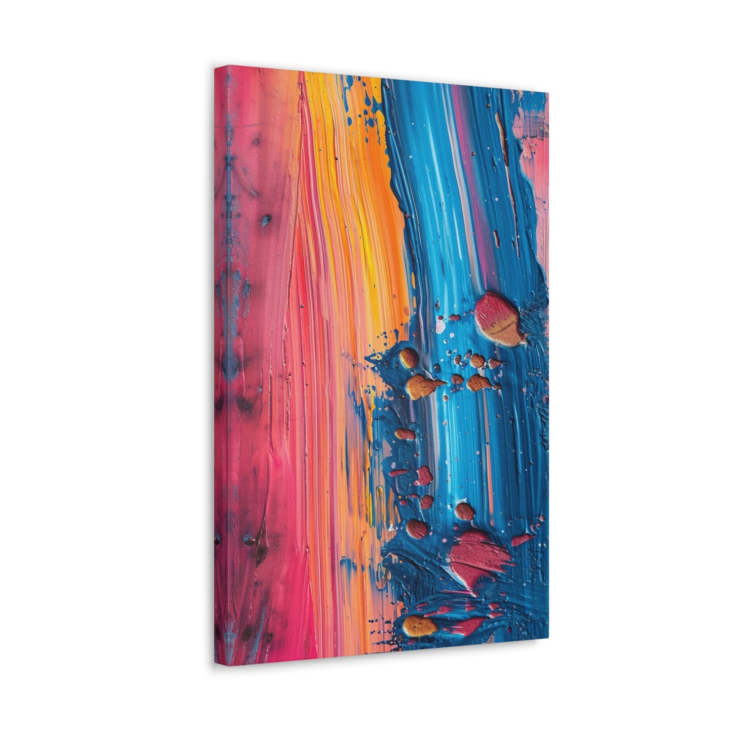 Infinite Horizons: Brushstrokes of the Soul - Abstract Harmony Canvas