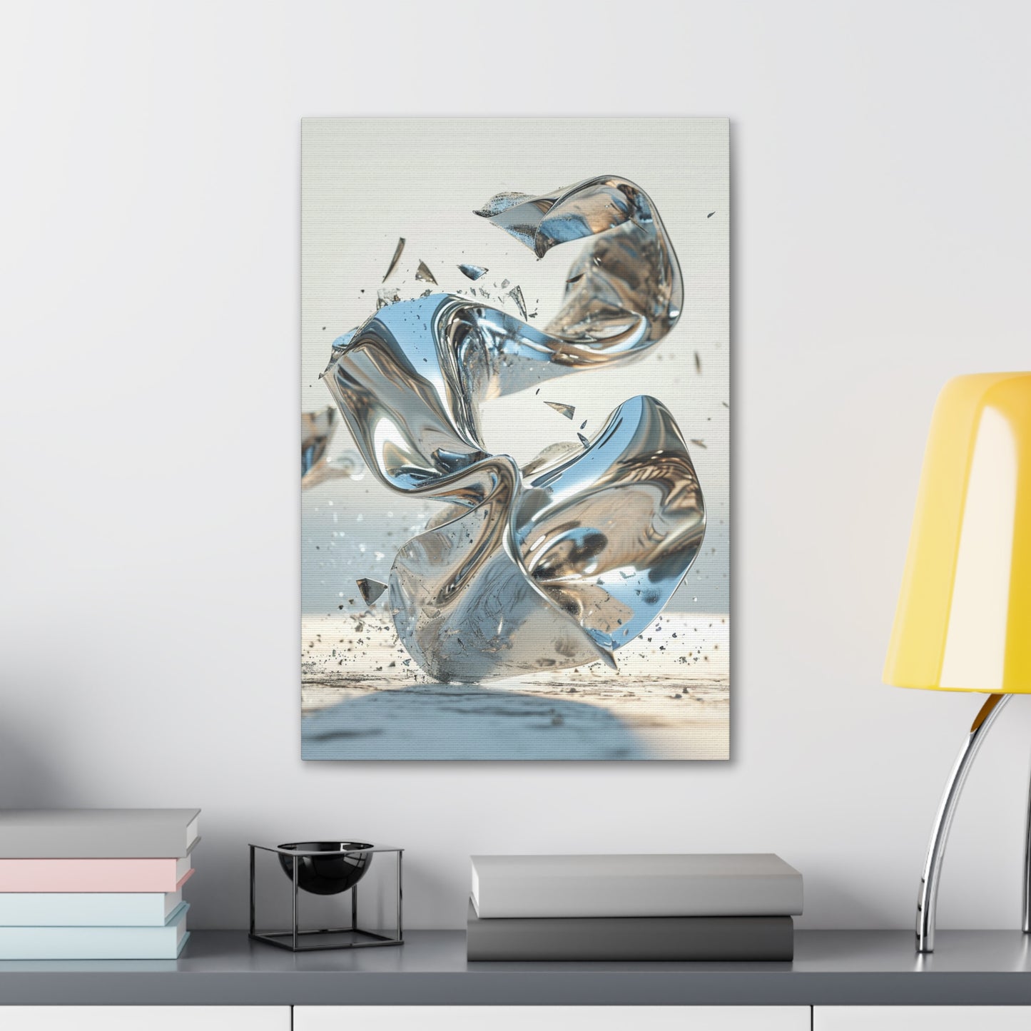 Mercurial Metamorphosis - Abstract Harmony Canvas