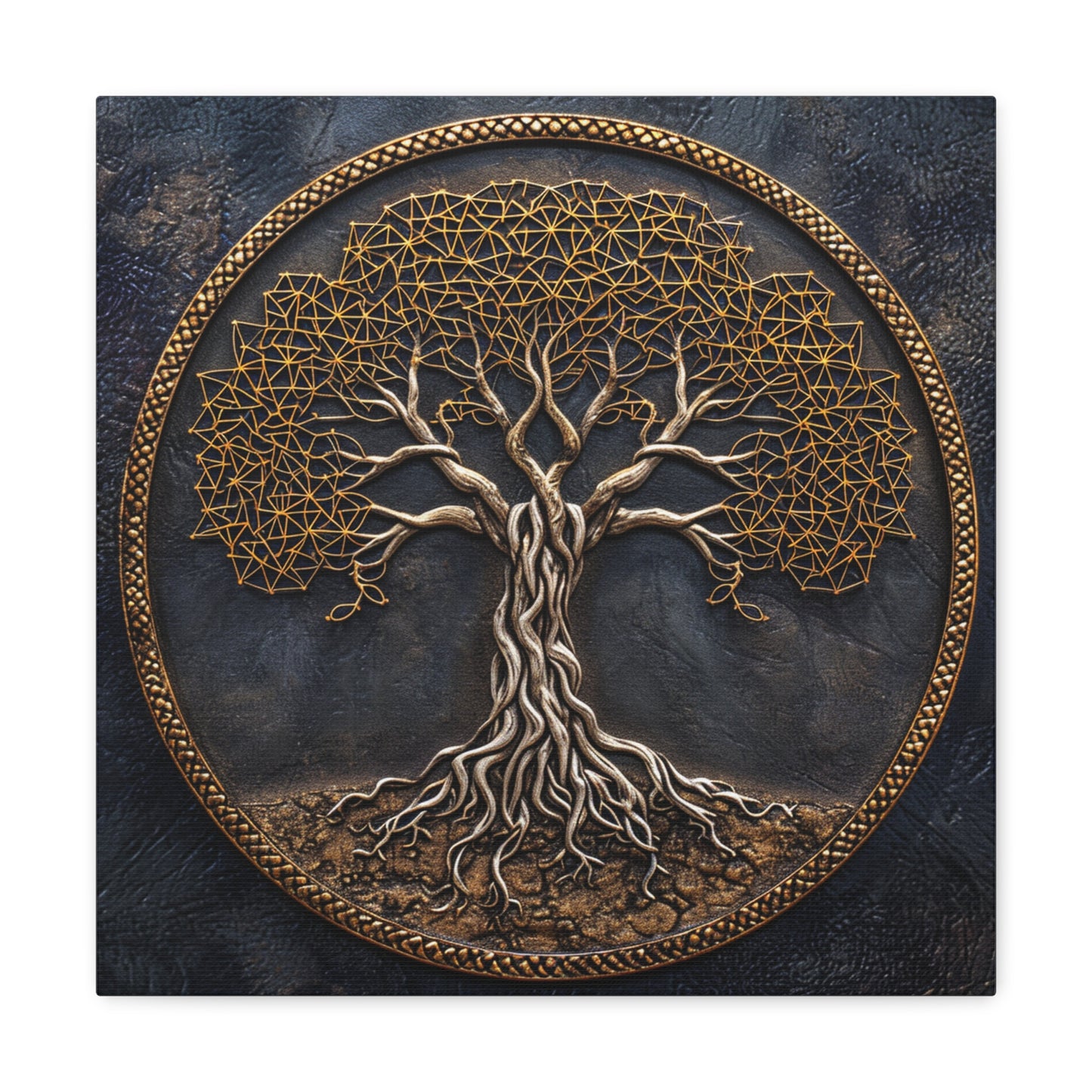 Sylvan Wisdom - Sacred Geometry Canvas