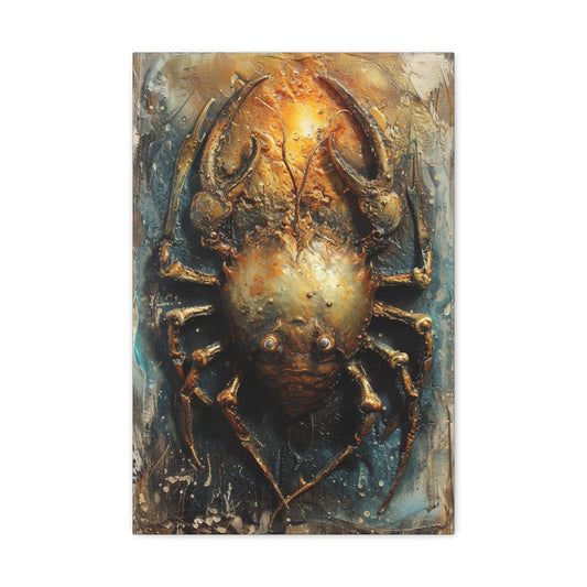 Celestial Crustacean - Zodiac Whispers Canvas