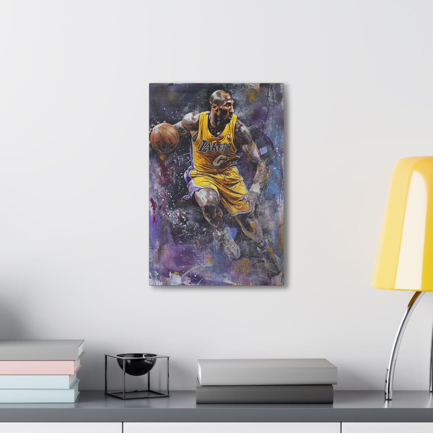 Kobe's Legacy: Artistic Impression in Basketball Mastery - Athletic Expressions Canvas