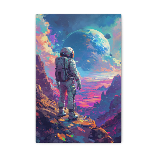 Gaze Across the Breathtaking Spectrum - Celestial Dreams Canvas