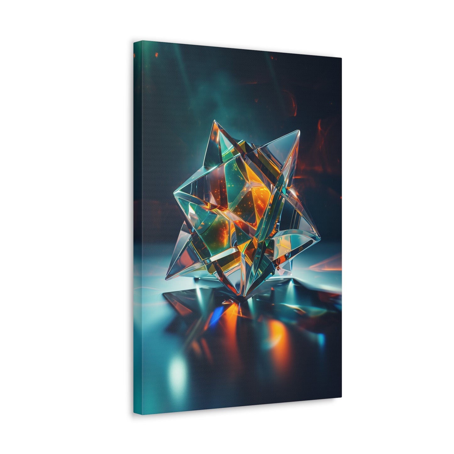 Stellar Nexus: Guardian of Esoteric Wisdom - Abstract Harmony Canvas