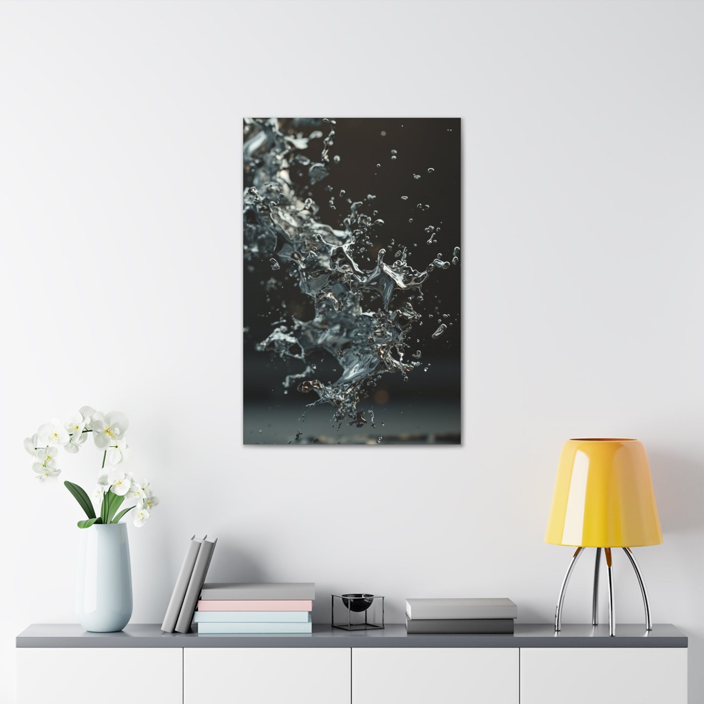 Chromatic Resonance - Abstract Harmony Canvas