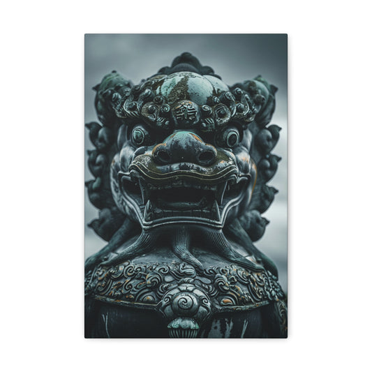 Guardian Spirit: Ethereal Foo Dog - Creatures from Beyond Canvas