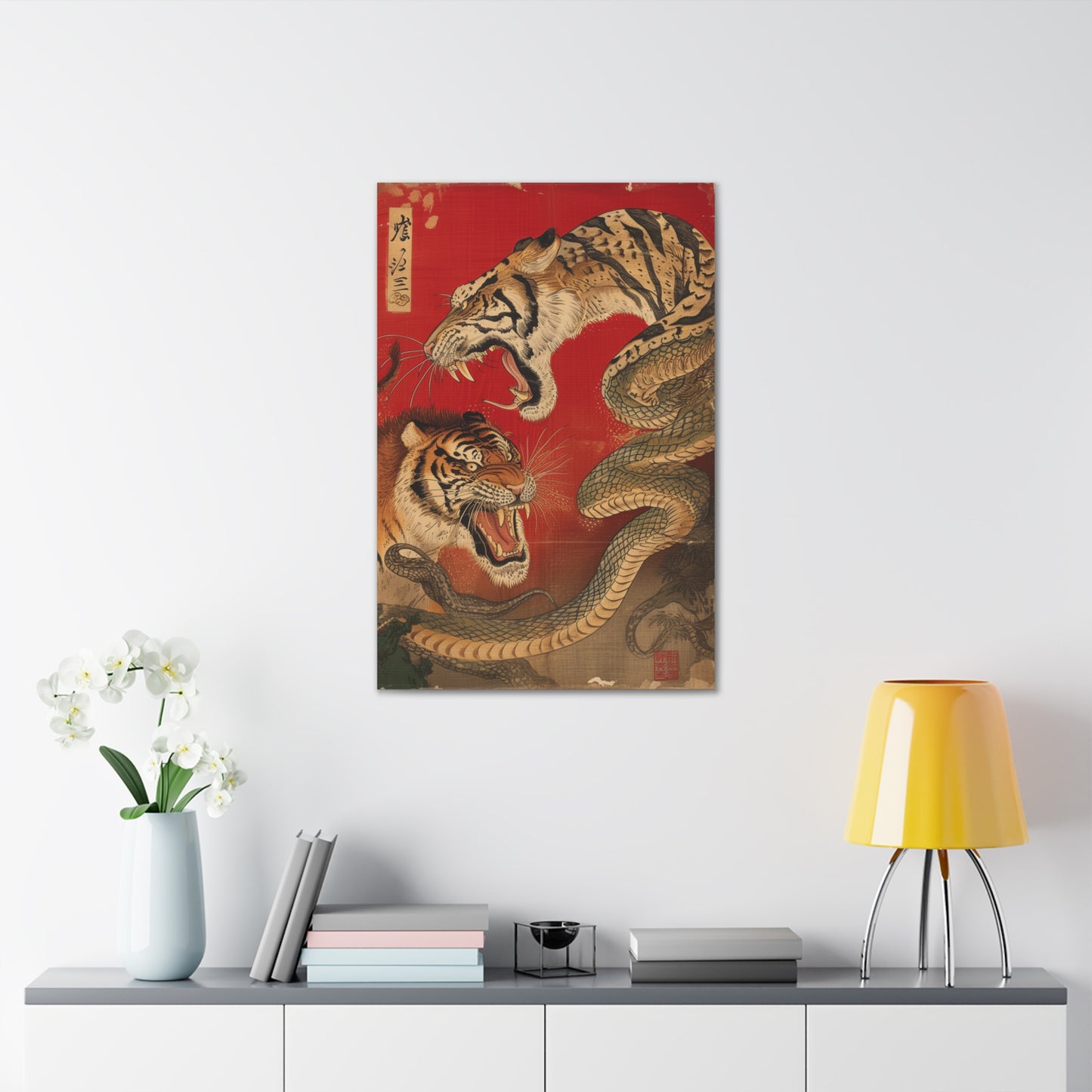 Echoes of Majesty - Ukiyo-e Canvas