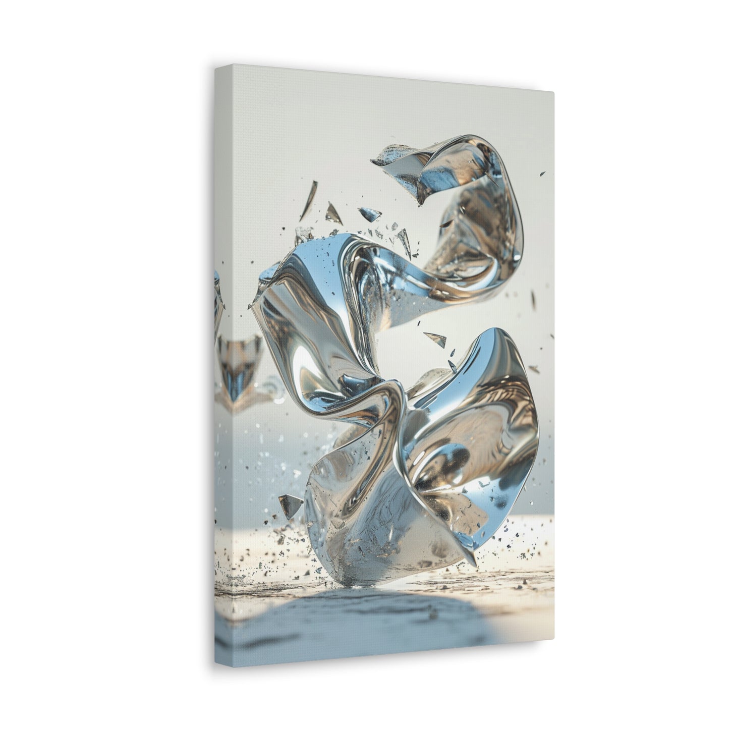 Mercurial Metamorphosis - Abstract Harmony Canvas