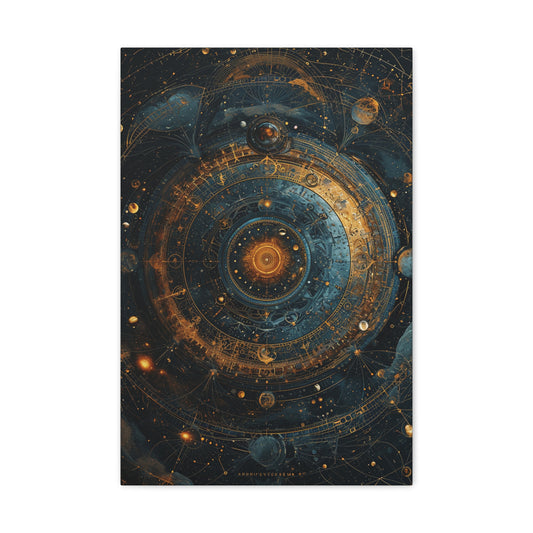 Astral Fusion - Celestial Dreams Canvas