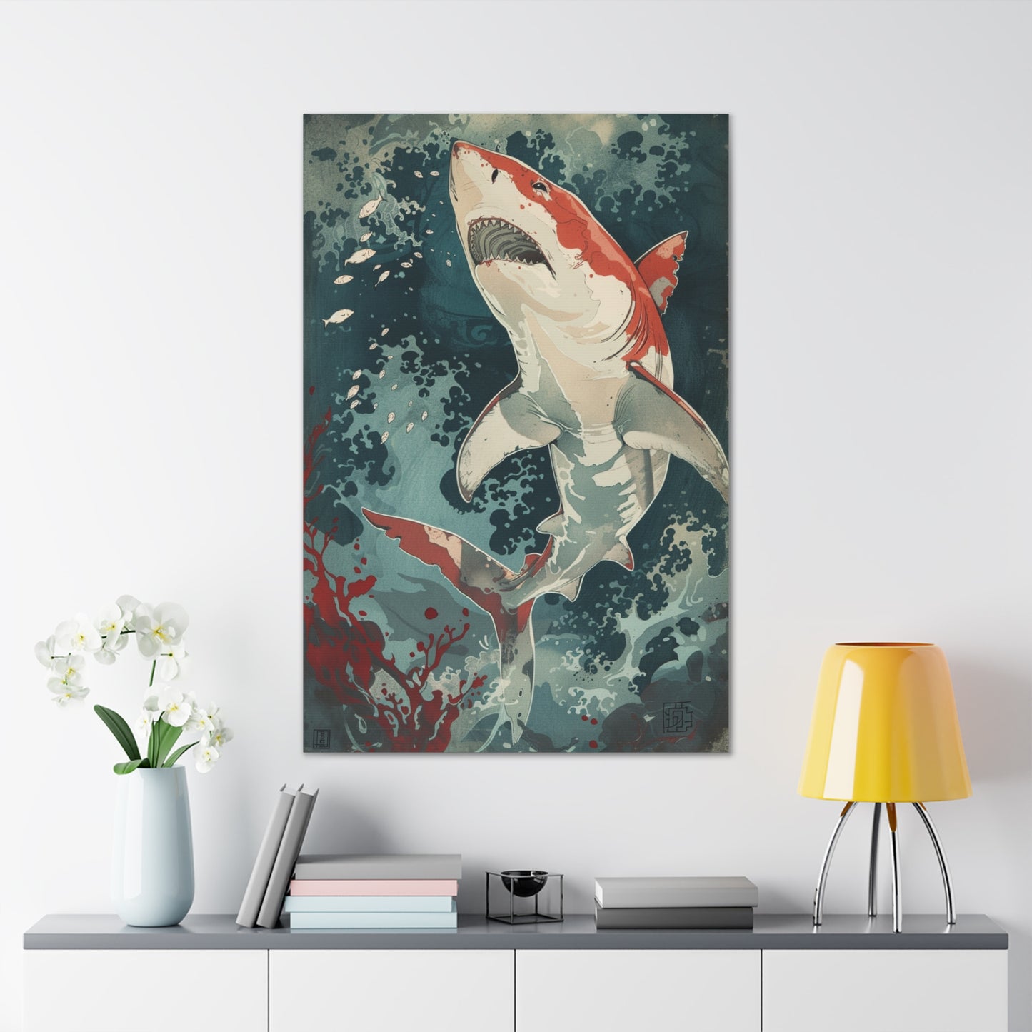 Eternal Glide - Ukiyo-e Canvas