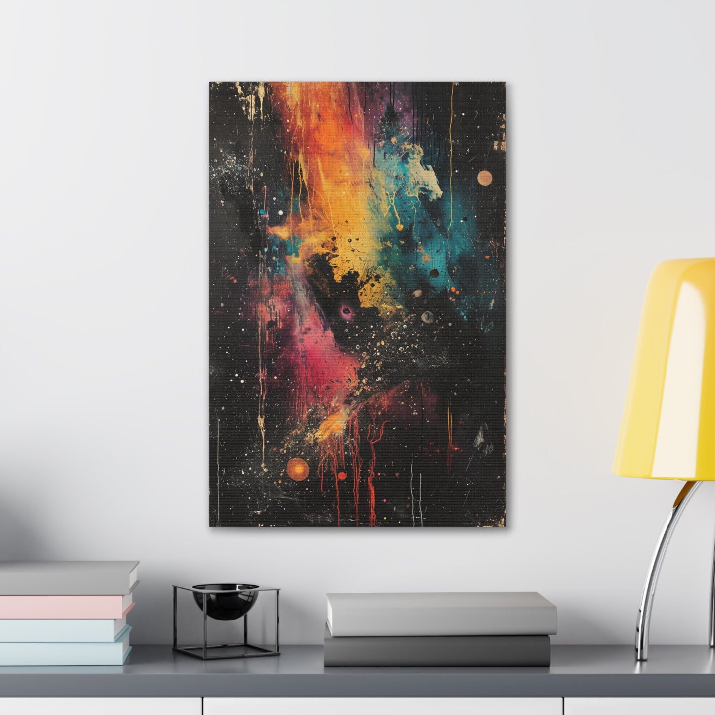 Stellar Impressionism - Abstract Harmony Canvas