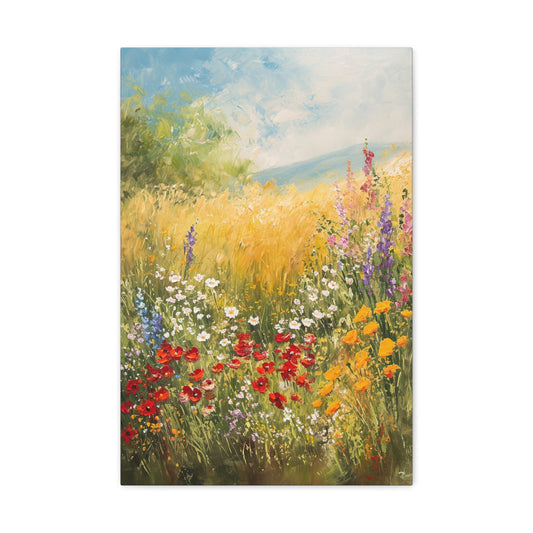 Meadow of Radiant Whispers: An Enchanted Palette - The Garden Canvas