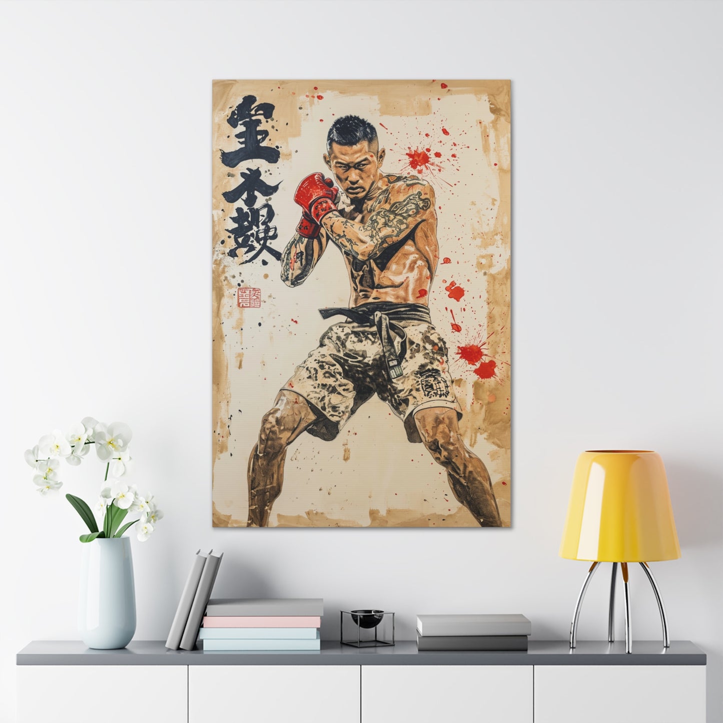 Eternal Warrior - Ukiyo-e Canvas