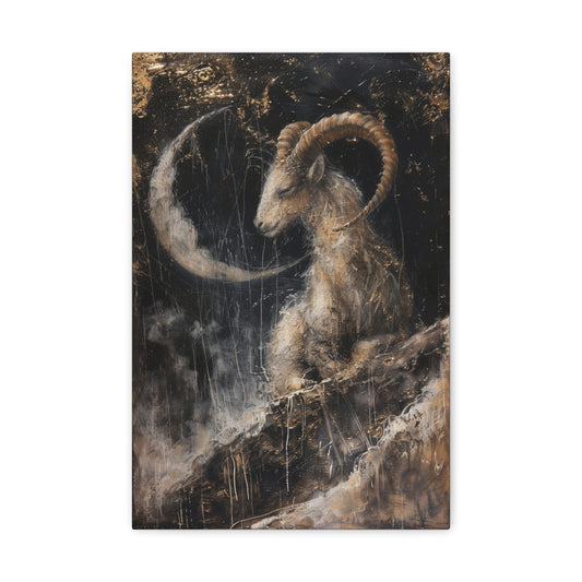 Celestial Ascendant - Zodiac Whispers Canvas