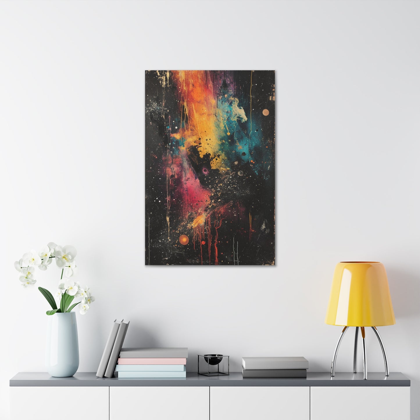 Stellar Impressionism - Abstract Harmony Canvas