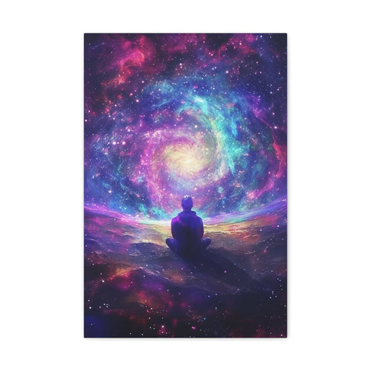 Infinite Resonance - Consciousness Echoes Canvas