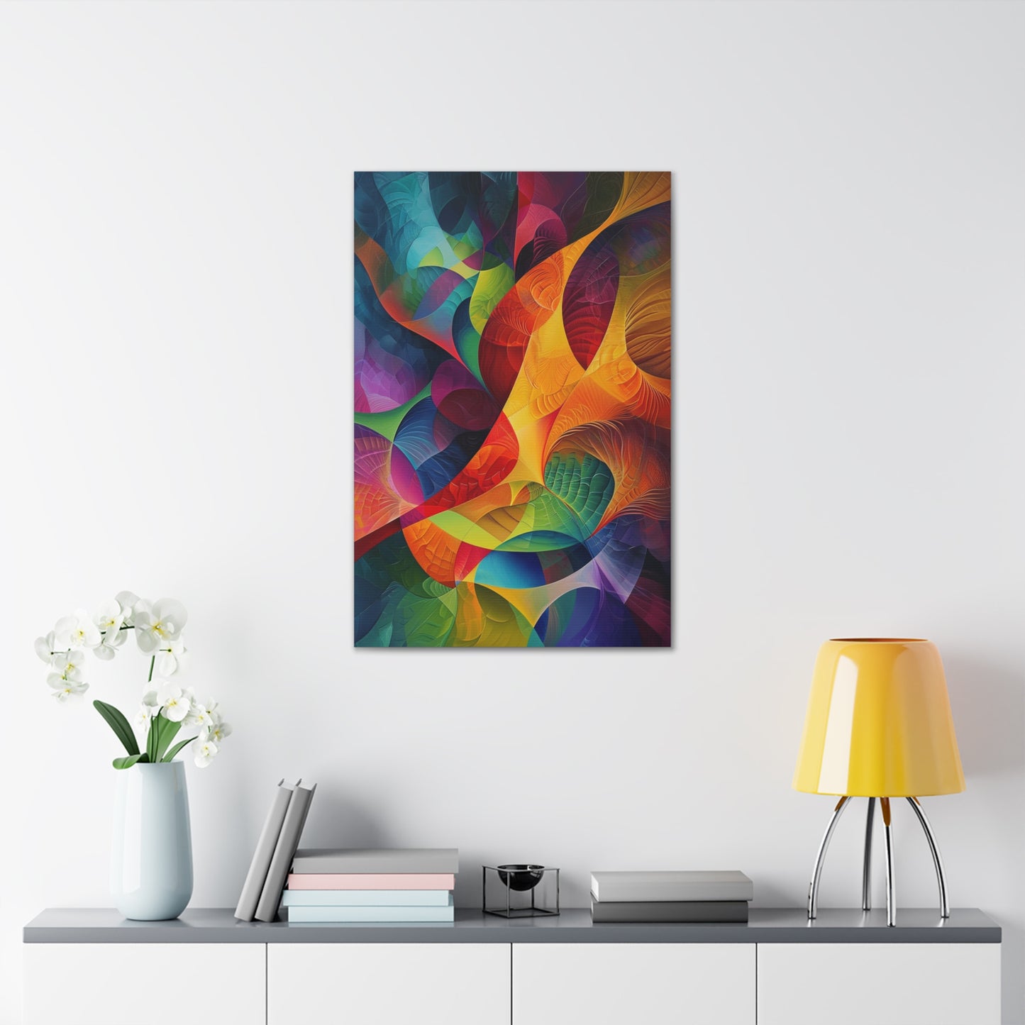 Kaleidoscopic Reverie - Abstract Harmony Canvas