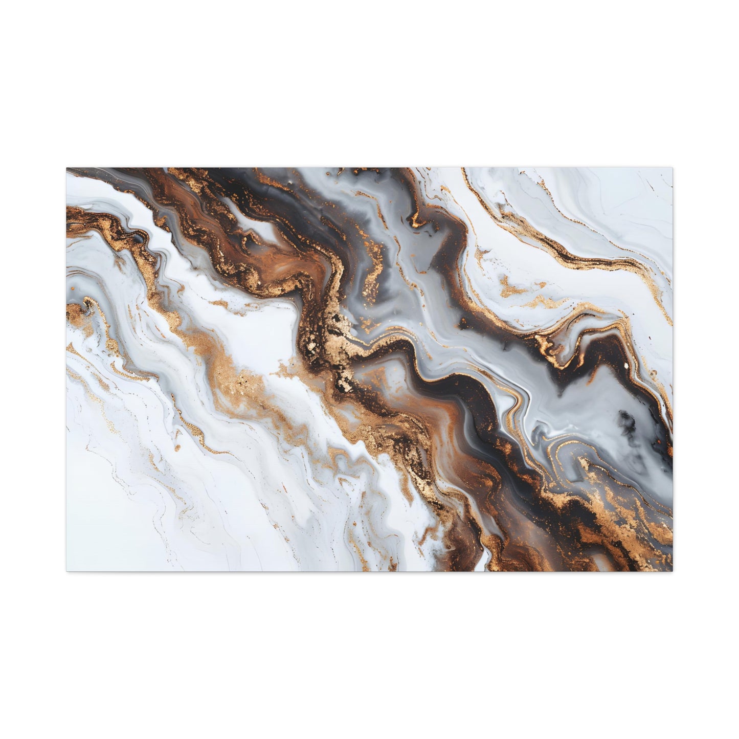 Marbleized Whispers - Marbleized Canvas